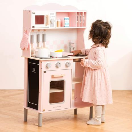 Cucina moderna rosa in legno. New Classic Toys (11067) - 4