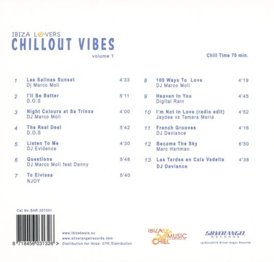 Chillout Vibes vol.1 - CD Audio - 2