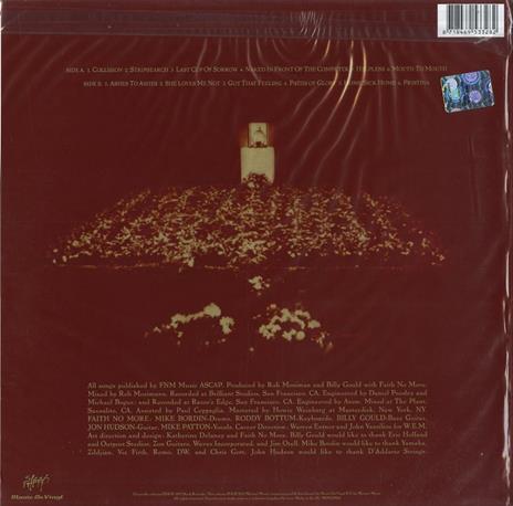 Album of the Year (180 gr.) - Vinile LP di Faith No More - 2