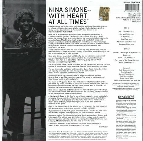 Sings the Blues - Vinile LP di Nina Simone - 2