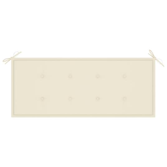 vidaXL Cuscino per Panca Crema 120x50x3 cm in Tessuto Oxford - vidaXL -  Idee regalo