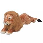 vidaXL Peluche Leone Marrone XXL