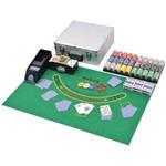 vidaXL Set da Poker/Blackjack con 600 Chips Laser Alluminio