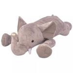 vidaXL Elefante Giocattolo di Peluche XXL 120 cm