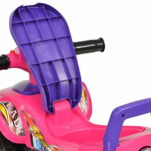 vidaXL Cavalcabile ATV per Bambini Rosa e Viola con Suoni e Luci - 4