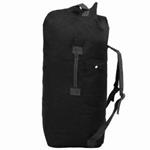 vidaXL Borsone da Viaggio in Stile Militare 85 L Nero