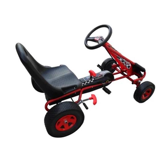 Go-kart a pedali per bambini, sedile regolabile, rosso - vidaXL -  Automobiline e moto - Giocattoli | IBS