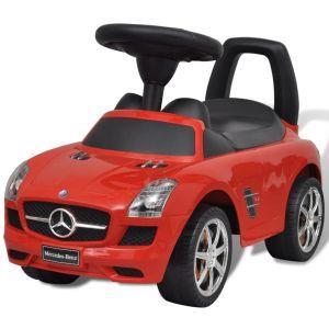 vidaXL Automobile a Spinta Mercedes Benz Rossa Cavalcabile Bambini