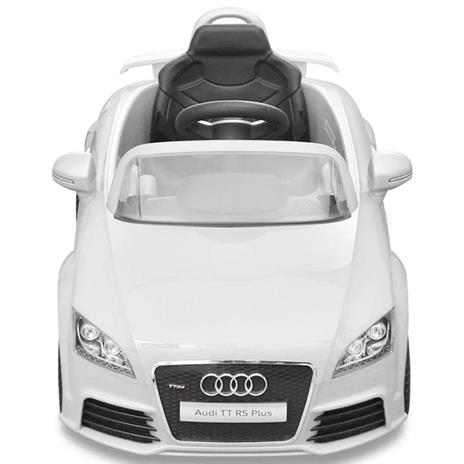 vidaXL Macchina Cavalcabile Audi TT RS Telecomandata Bambini Bianca - 2