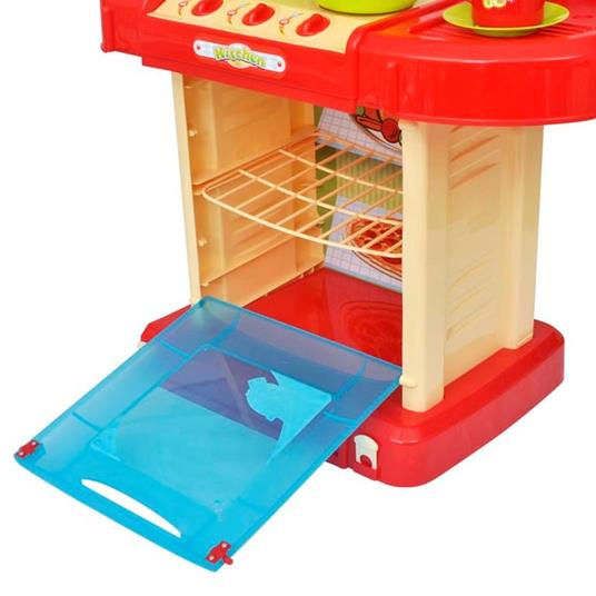 vidaXL Cucina Giocattolo per Bambini con Effetti Luce/Suoni - 3