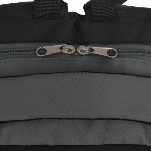 vidaXL Zaino da Scuola 40 L Nero e Grigio - 4