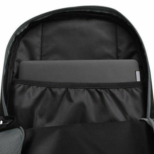 vidaXL Zaino da Scuola 40 L Nero e Grigio - 6