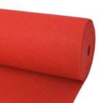 vidaXL Tappeto Piatto da Esposizione 1x12 m Rosso