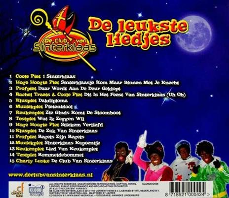 De Club Van Sinterklaas - CD Audio - 2