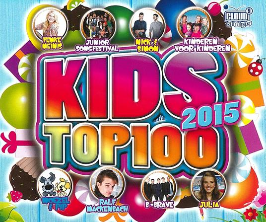 Kids Top 100 2015 - CD Audio