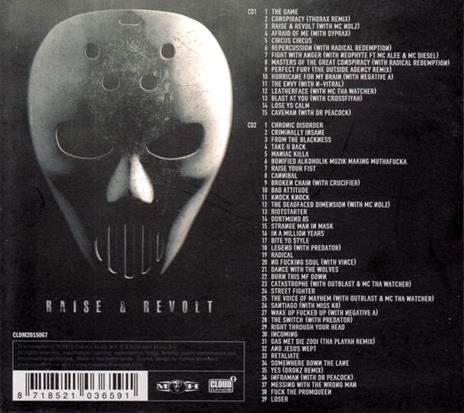 Raise & Revolt - CD Audio di Angerfist - 2