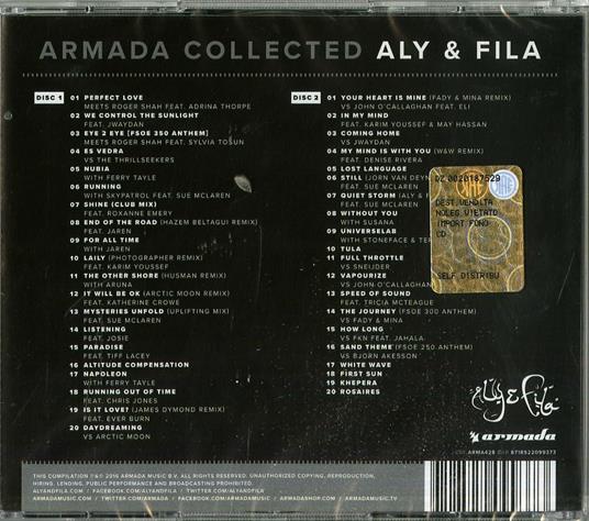 Collected - CD Audio di Aly & Fila - 2