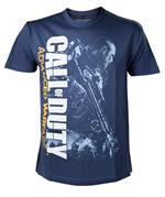 T-Shirt uomo Call of Duty. Advanced Warfare Soldato Blu