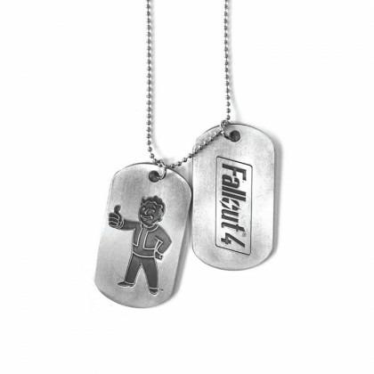 Cordoncino Portachiavi Fallout 4. Pair of Dogtags