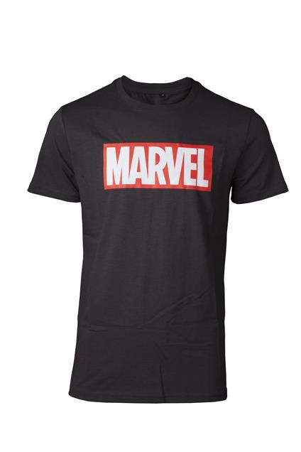 T-Shirt Unisex Tg. M Marvel. Logo Grey