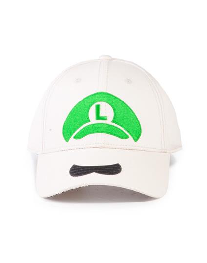 Cappellino. Nintendo: Super Mario Luigi Icon Adjustable Multicolor