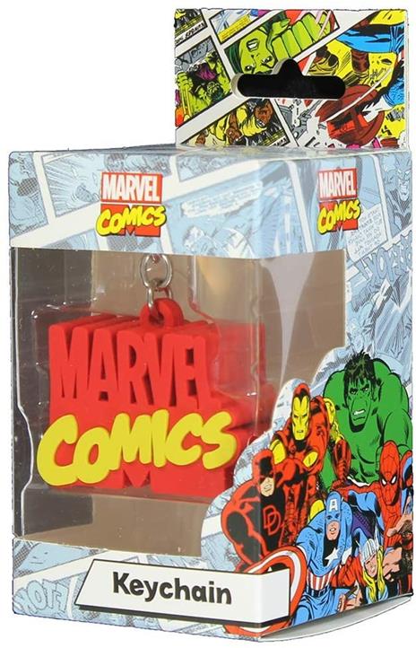 Marvel Comics - 3D Logo Keychain (portachiavi)