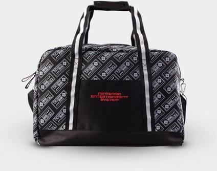 Borsa Nintendo Nes Aop Overnighter Sports Black