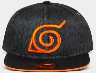 Cappellino Naruto Shippuden Badge Snapback Black