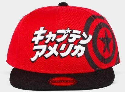 Cappellino Marvel Captain America Japanese Snapback Multicolor