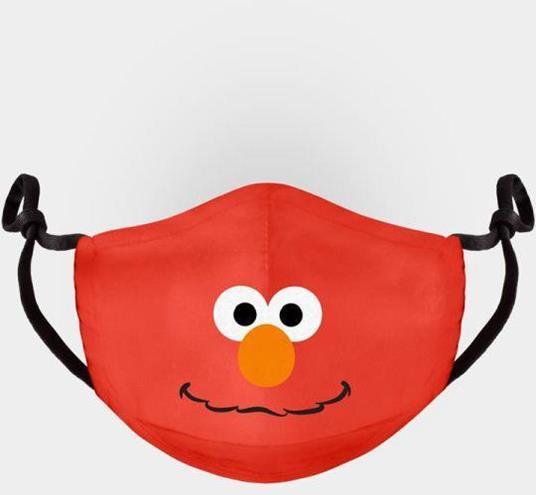 Sesame Street: Adjustable Shaped Face Mask Red (Mascherina Protettiva) - 2