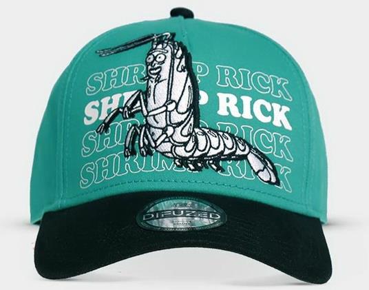 Cappellino Rick & Morty Shrimp Baseball Cap Adjustable Multicolor