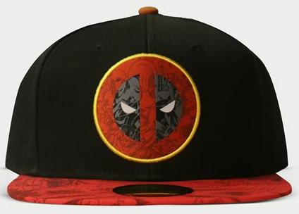 Cappellino Marvel Deadpool Grafitti Snapback Cap Multicolor