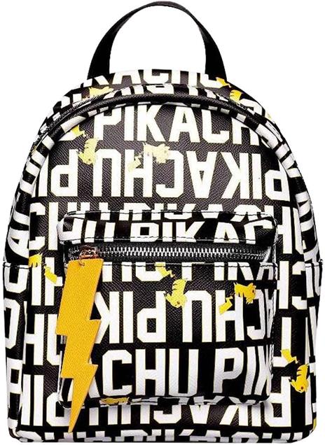 Zaino. Pokemon: Pikachu Lettering Mini Backpac Black