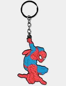 Idee regalo Marvel: Spider-Man - Rubber Keychain Multicolor (Portachiavi) Difuzed