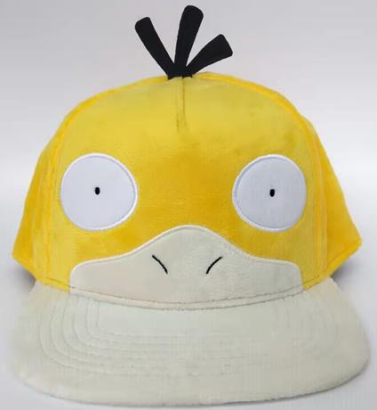 Pokemon: Men'S Psyduck Novelty Cap Multicolor (Cappellino)