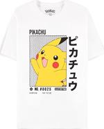 Pokemon: Pikachu White (T-Shirt Unisex Tg. S)