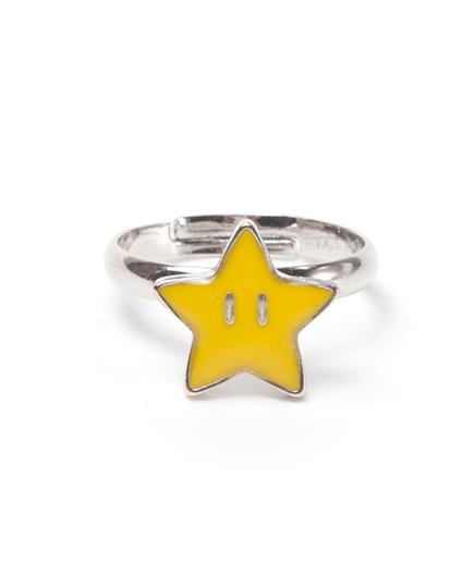 Anello Nintendo. Super Star Super Mario Ring Yellow