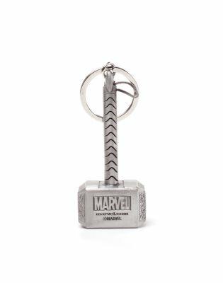 Portachiavi Marvel. Thor Hammer Mjolnir 3D Metal Silver - 4