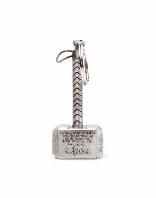 Portachiavi Marvel. Thor Hammer Mjolnir 3D Metal Silver - 5