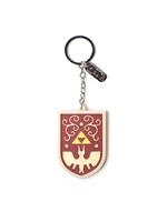 Portachiavi Zelda. Hero'S Shield 3D With Charm 3D Red