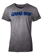 T-Shirt Donna Nintendo. Gameboy Patch Grey. Taglia S