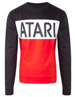 Felpa Con Cappuccio Unisex Tg. XL. Atari: Cut & Sew Multicolor