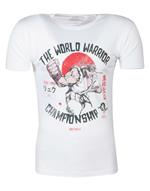 T-Shirt Unisex Tg. S Street Fighter: World Warrior Ryu White