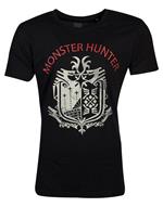 T-Shirt Unisex Tg. S Capcom: Monster Hunter Research Black