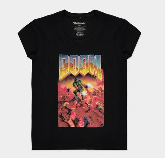 Doom: Black (T-Shirt Donna Tg. M)