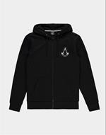 Assassin'S Creed Valhalla: Crest Banner Black (Felpa Con Cappuccio Unisex Tg. L)