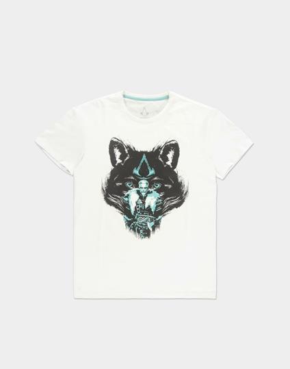 Assassin'S Creed Valhalla: Wolf White (T-Shirt Unisex Tg. XL)