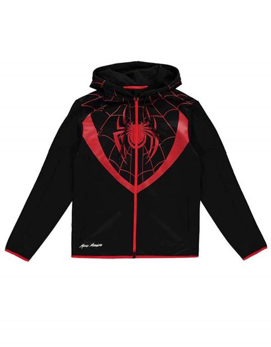 Marvel: Spider-Man - Miles Morales - The New Suit Black (Felpa Con  Cappuccio Unisex Tg. M) - Difuzed - Idee regalo | IBS