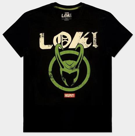 Marvel: Loki - Logo Badge Black (T-Shirt Unisex Tg. M) - 2
