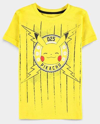 T-Shirt Bambino Tg. 110/116. Pokemon: Funny Pika Yellow - Difuzed - Idee  regalo | IBS